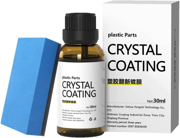 AM3540 Crystal Coating for Car Bike Plastic Part 30ml PVC Restorer for Car