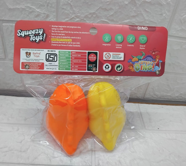 AM3598 Bafna's Toys Squeezy Dino 2Pcs (S0011)