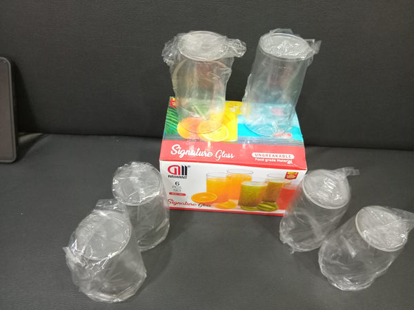 AM3810 Signature Pet Glass Natural 300ml (6pcs)