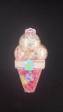 AM1258 Ice-Cream Cone Hair Rubber Gift Set