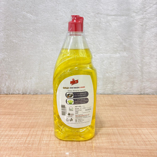 AM2780 Dish Wash Gold 1L Pack of 1 Gives Ultra shine to utensils.
