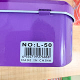 AM6728 Mix Design Theme Money-Bag Shaped Metal Tin Box with Handle - L50