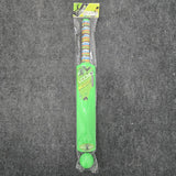 AM7071 LEEMO Championship Plastic Cricket Bat & Ball Set (Size 5)