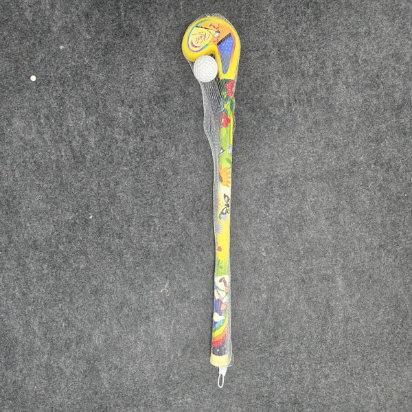 AM7073 Kids’ Plastic Hockey Stick and Ball Set (Multicolor)