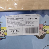 AM7075 Toys 2-in-1 Reversible Wooden Carrom and Ludo Board Game Set