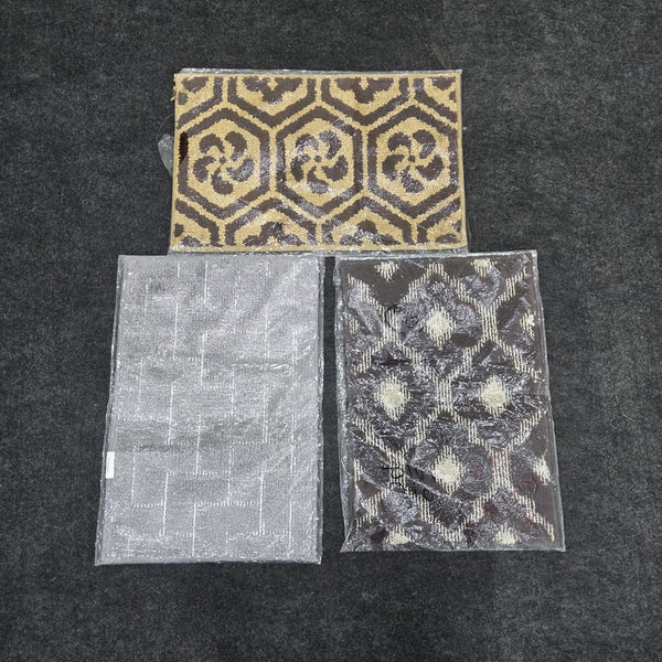 AM7079 Mix Jacquard Premium & Floral Microfiber Doormate - 40x60cm