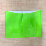 AM7129 Double Pocket Transparent Button Closure Document A4 Folder