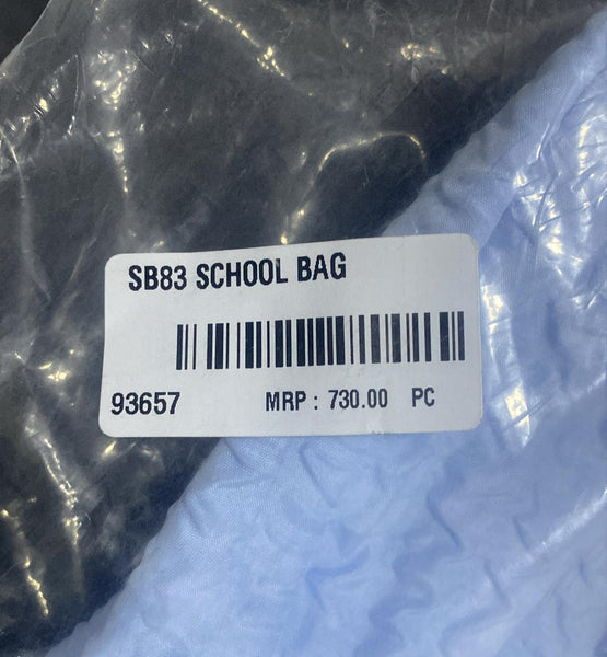 AM7178 SB83 Textured Pastel Blue School Backpack