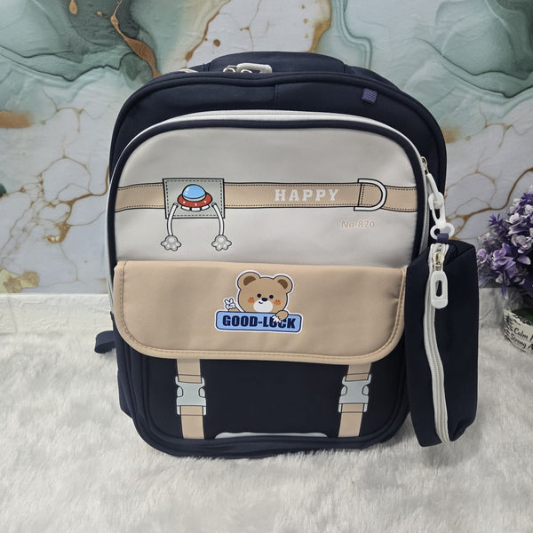 AM7186 SB107 Premium Multi-Pocket Kids' School Backpack