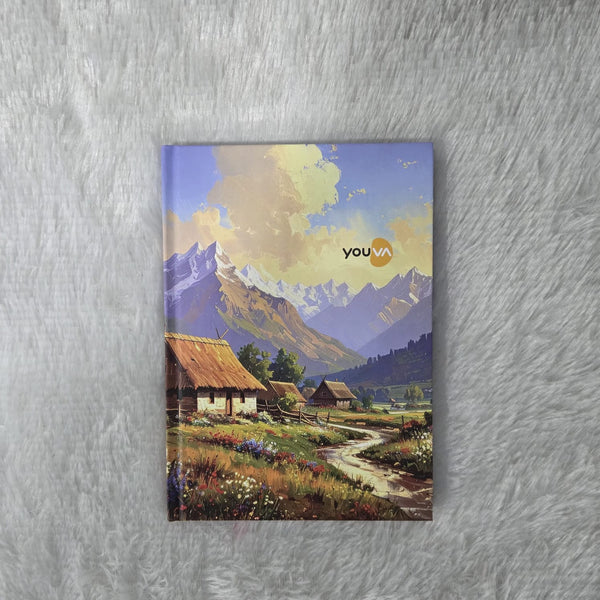 AM7203 Youva Case Bound B6 diary - 192 Pages (Single Line)