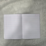 AM7209 Youva Brown Red & Blue Line Jumbo Notebook - 172pg