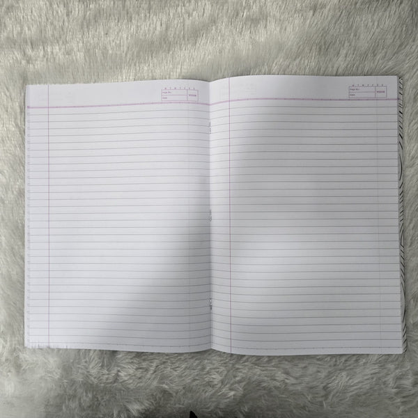 AM7211 Youva Single Line A4 Long Notebook - 140pg