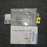 AM7224 Magnetic Acrylic Monthly Planner Fridge Calendar Set with Colorful Markers
