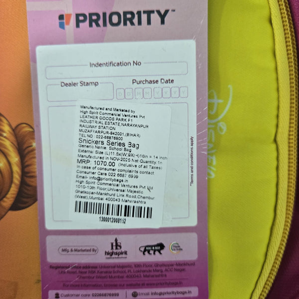 AM7234 Disney & Marvel Character Theme School Backpacks