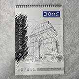 AM7241 DOMS Wiro Bound Sketch Book - A4 Size