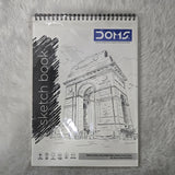 AM7241 DOMS Wiro Bound Sketch Book - A4 Size
