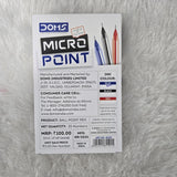 AM7244 DOMS Micro Point Ball Pen - Blue 20pc