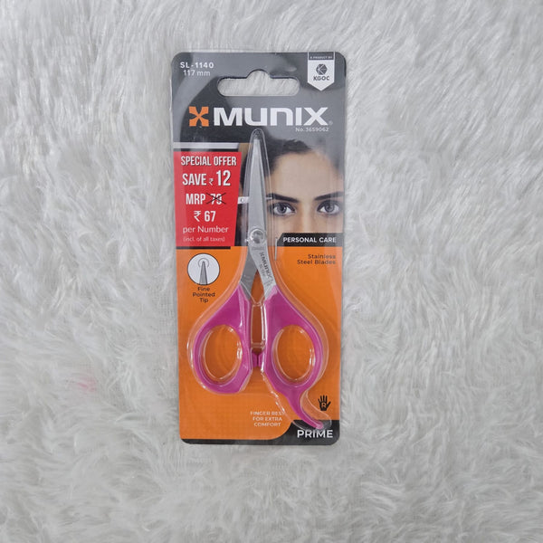AM7258 Munix SL-1140 Personal Care Facial Scissors (117 mm)