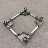 AM7266 Heavy-Duty Adjustable Washing Machine & Refrigerator Stand with Rotatable Wheels