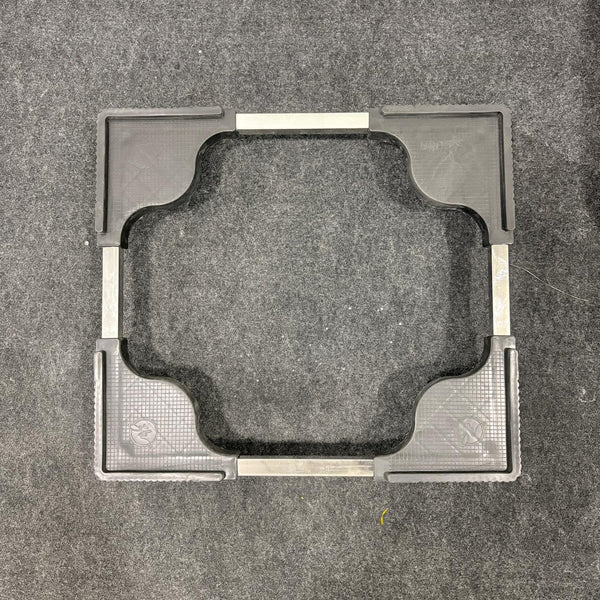 AM7266 Heavy-Duty Adjustable Washing Machine & Refrigerator Stand with Rotatable Wheels