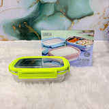 AM7270 Ganesh Craze Junior Stainless Steel Leak-Proof Lunch Box Set (650ml + 140ml)