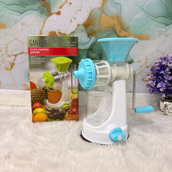 AM7280 Ganesh Fruit & Vegetable Juicer with Vacuum Base