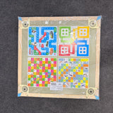 AM7352 5-in-1 Multipurpose Wooden Carrom & Board Game Set - No.3