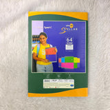 AM7368 Youva Stellar A4 Longbook - Single Line, 196 Pages (Pack of 1)