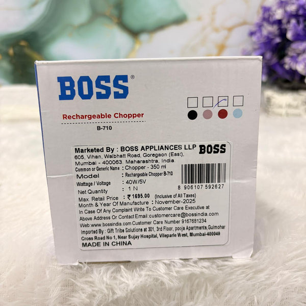 AM7433 BOSS B-710 Rechargeable Chopper (350 ml)