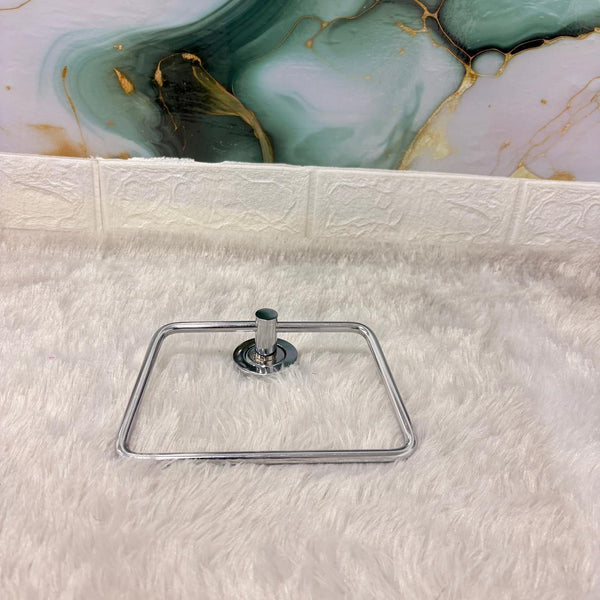 AM7470 Modern APPLE Chrome Wall-Mounted Towel Ring