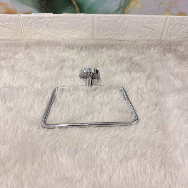 AM7470 Modern APPLE Chrome Wall-Mounted Towel Ring