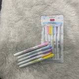 AM7519 HiMiC Dual-Tip Soft Pastel Highlighter Set OF 5