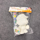 AM7534 Creative DIY Coloring Castle Piggy Bank Kit for Kids