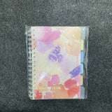 am7540 A5 WATERCOLOR SPIRAL NOTEBOOK WITH DIVIDERS (1-Pcs)