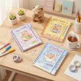 AM7541 Capybara Themed Spiral Notebooks NB20K5713 (1-Pcs)