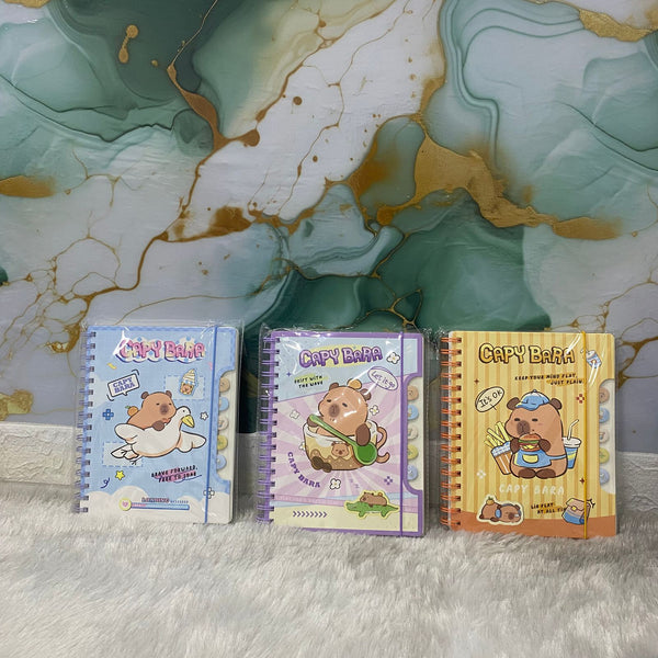 AM7541 Capybara Themed Spiral Notebooks NB20K5713 (1-Pcs)