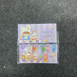 AM7556 Lovely Keychain Set – Pack of 6 Cute Cartoon & Character Keyrings for Bags and Accessories