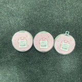 AM7562 Dreamy Crystal Style Jewelry and Hair Accessory Set for Kids in Round Gem Case