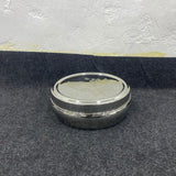 AM7571 Premium Stainless Steel Laser-Engraved Puri Dabba / Multi-Purpose Mirror Finish Flat Storage Container
