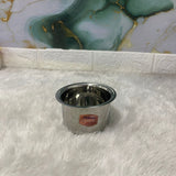 AM7576 Madhuram Signature Premium Stainless Steel Deep Container (450 ml, 7x9x9 cm)