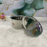 AM7599 Madhuram Signature 3110ml Stainless Steel Deep Tope with Lid (11x19x19 cm)