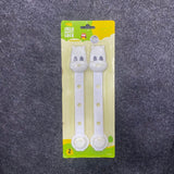 AM7629 Adjustable Plastic Child Safety Strap Locks for Cabinets Drawers Fridge and Wardrobe Doors