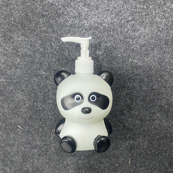 AM7634 Cute Plastic Liquid Hand Soap / Shampoo Dispenser Pump Bottle For Kids Bathroom