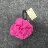 A07259 Exfoliating Bath and Shower Mesh Sponge with Hanging LOOFAH
