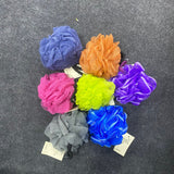 A07259 Exfoliating Bath and Shower Mesh Sponge with Hanging LOOFAH