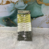 AM7669 Xu Qing Heavy Duty Plastic Clothes Pegs Windproof Laundry Hanging Clips 24 Pcs