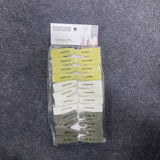 AM7669 Xu Qing Heavy Duty Plastic Clothes Pegs Windproof Laundry Hanging Clips 24 Pcs