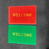 AM7705 Non-Slip PVC Cushion Welcome Doormat for Home & Office (Pack of 1)