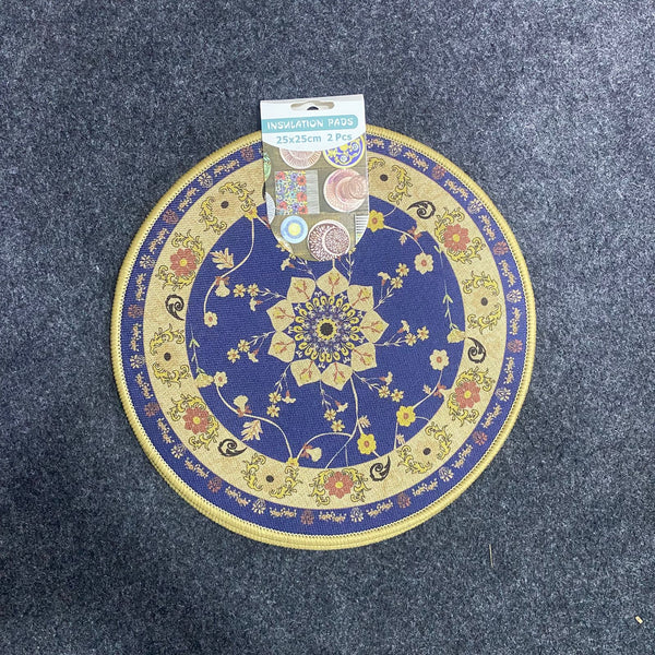 AM7707 decorative heat resistant thermal insulation pads for protecting kitchen surfaces and dining tables