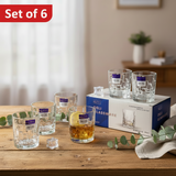 AM7727 PREMIUM CRYSTAL GLASS ROUND TEA LIGHT CANDLE HOLDER FOR ELEGANT HOME TABLE DECOR